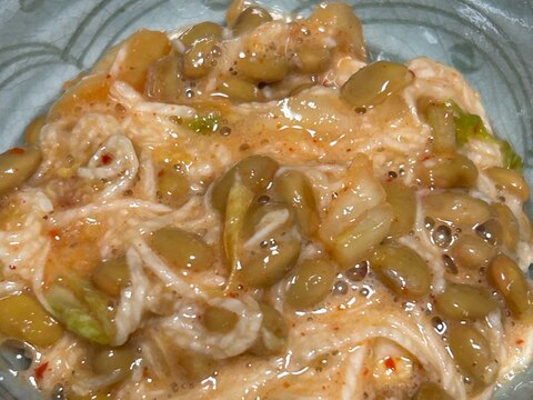 納豆に2つプラス♪